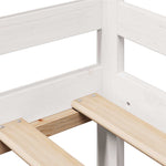 Daybed with Drawers without Mattress White 80x200 cm Solid Wood - Bargainia.com - 