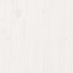 Daybed with Drawers without Mattress White 90x190 cm Single Solid Wood - Bargainia.com - 