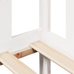 Daybed with Drawers without Mattress White 90x200 cm Solid Wood - Bargainia.com - 