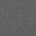 Daybed with Mattress Dark Grey 90x190 cm Fabric - Bargainia.com - 