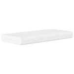 Daybed with Mattress Light Grey 90x190 cm Fabric - Bargainia.com - 