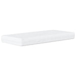 Daybed with Mattress Light Grey 90x190 cm Fabric - Bargainia.com - 