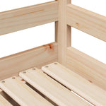 Daybed with Trundle and Drawers without Mattress 80x200 cm - Bargainia.com - 