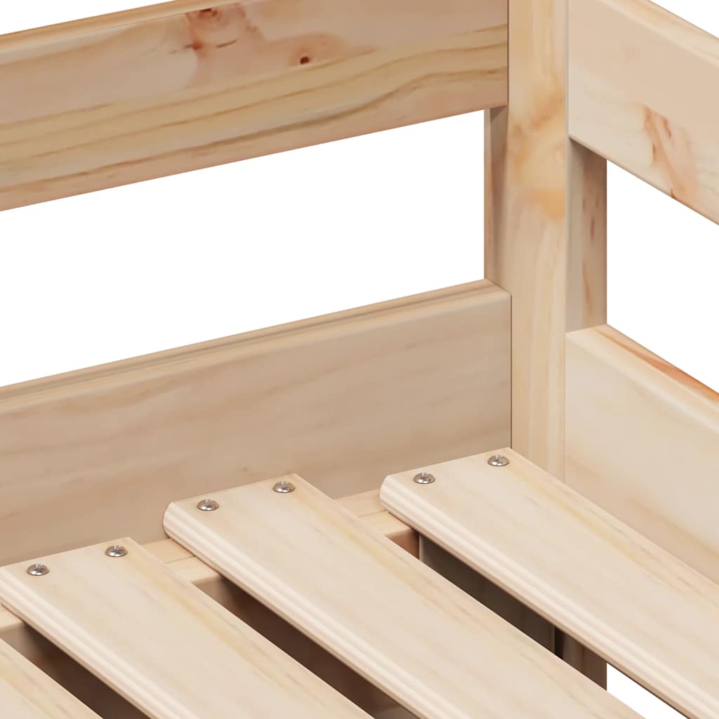 Daybed with Trundle and Drawers without Mattress 80x200 cm - Bargainia.com - 