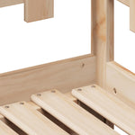 Daybed with Trundle and Drawers without Mattress 80x200 cm - Bargainia.com - 