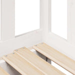 Daybed with Trundle and Drawers without Mattress White 80x200 cm - Bargainia.com - 