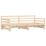 Daybed with Trundle without Mattress 80x200 cm Solid Wood - Bargainia.com - 