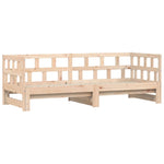 Daybed with Trundle without Mattress 80x200 cm Solid Wood - Bargainia.com - 