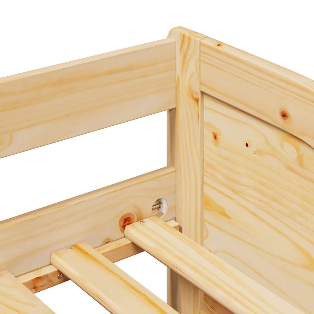 Daybed with Trundle without Mattress IRUN 90x200 cm - Bargainia.com - 