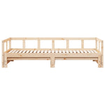 Daybed without Mattress 90x190 cm Solid Wood Pine - Bargainia.com - 