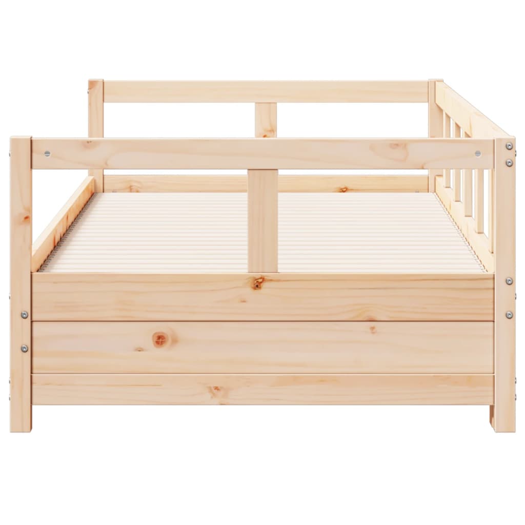 Daybed without Mattress 90x190 cm Solid Wood Pine - Bargainia.com - 