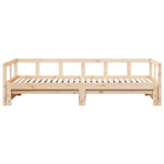 Daybed without Mattress 90x200 cm Solid Wood Pine - Bargainia.com - 