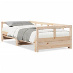 Daybed without Mattress 90x200 cm Solid Wood Pine - Bargainia.com - 