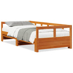 Daybed without Mattress Wax Brown 90x190 cm Solid Wood Pine - Bargainia.com - 