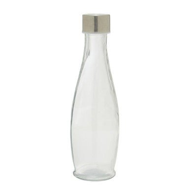 Dayla Clear Glass 550Ml Bottle With Metal Lid - Bargainia.com - 5018705400297
