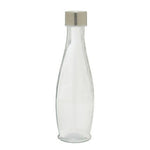 Dayla Clear Glass 550Ml Bottle With Metal Lid - Bargainia.com - 5018705400297