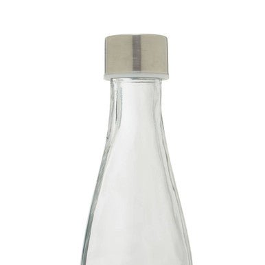 Dayla Clear Glass 550Ml Bottle With Metal Lid - Bargainia.com - 5018705400297