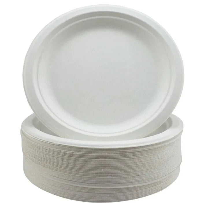 Delight 7'' Plastic Plates - 50 pack Drinks Partner