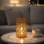 Delphi Large Gold Hurricane Candle Holder - Bargainia.com - 5018705438085