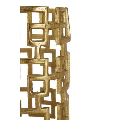 Delphi Large Gold Hurricane Candle Holder - Bargainia.com - 5018705438085