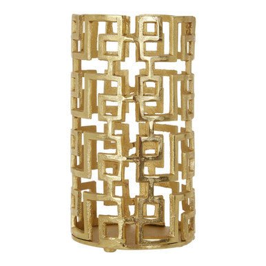 Delphi Small Gold Finish Candle Holder - Bargainia.com - 5018705438078