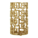 Delphi Small Gold Finish Candle Holder - Bargainia.com - 5018705438078
