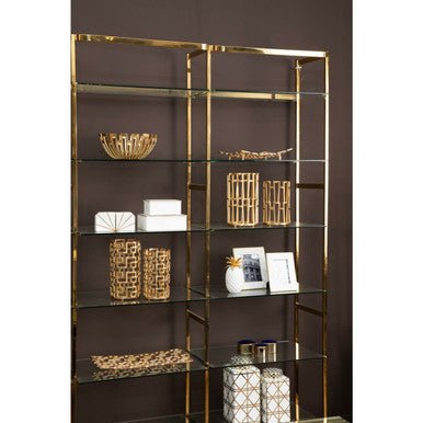 Delphi Small Gold Finish Candle Holder - Bargainia.com - 5018705438078