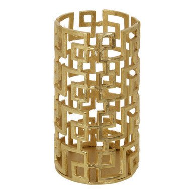 Delphi Small Gold Finish Candle Holder - Bargainia.com - 5018705438078