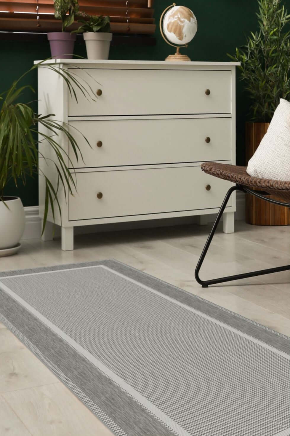 Denver Bordered Indoor/Outdoor Rug | 1589 - Bargainia.com - 5053095203691 - MS-15890092080/200