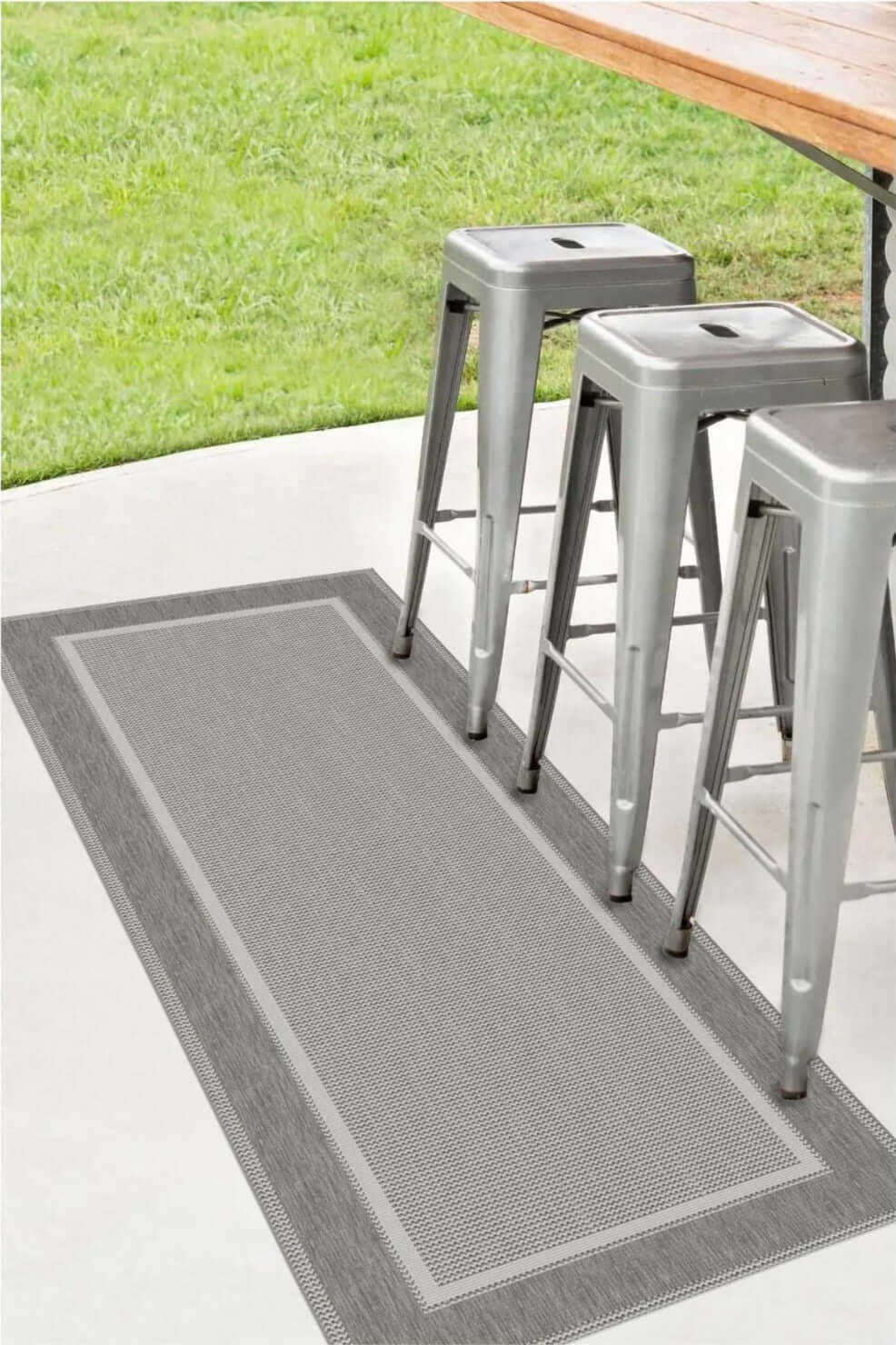 Denver Bordered Indoor/Outdoor Rug | 1589 - Bargainia.com - 5053095203691 - MS-15890092080/200