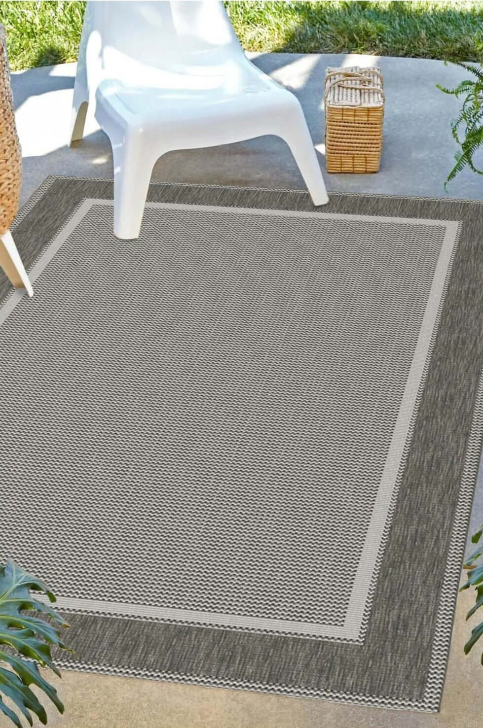 Denver Bordered Indoor/Outdoor Rug | 1589 - Bargainia.com - 5053095203714 - MS-15890092120/170
