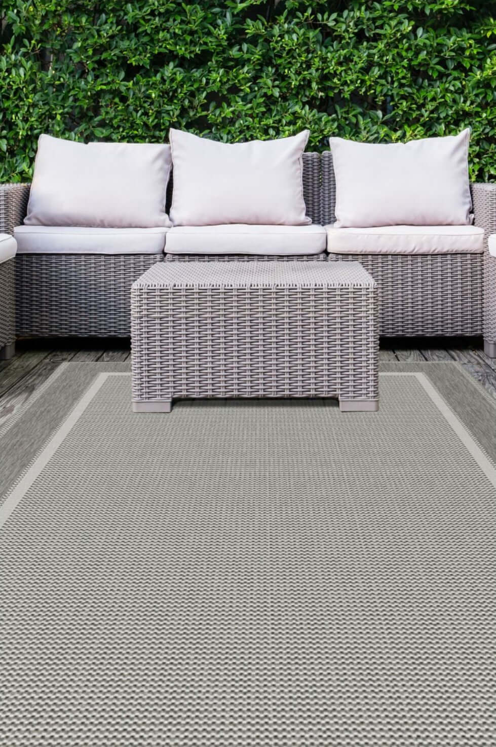 Denver Bordered Indoor/Outdoor Rug | 1589 - Bargainia.com - 5053095203714 - MS-15890092120/170
