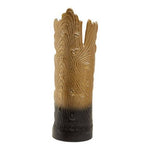 Deomali Black and Gold Finish Large Ombre Candle Holder - Bargainia.com - 5018705975702