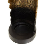 Deomali Black and Gold Finish Large Ombre Candle Holder - Bargainia.com - 5018705975702