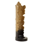 Deomali Black and Gold Finish Large Ombre Candle Holder - Bargainia.com - 5018705975702