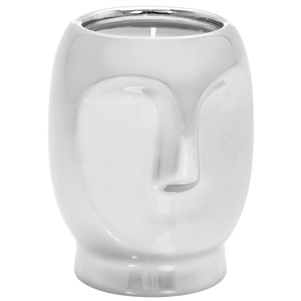 Desire Face Candle Silver Clearance
