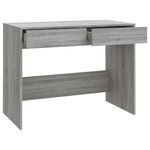 Desk Grey Sonoma 101x50x76.5 cm Engineered Wood - Bargainia.com - 