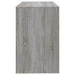 Desk Grey Sonoma 101x50x76.5 cm Engineered Wood - Bargainia.com - 