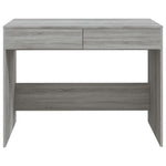 Desk Grey Sonoma 101x50x76.5 cm Engineered Wood - Bargainia.com - 