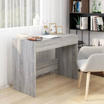 Desk Grey Sonoma 101x50x76.5 cm Engineered Wood - Bargainia.com - 