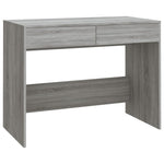 Desk Grey Sonoma 101x50x76.5 cm Engineered Wood - Bargainia.com - 