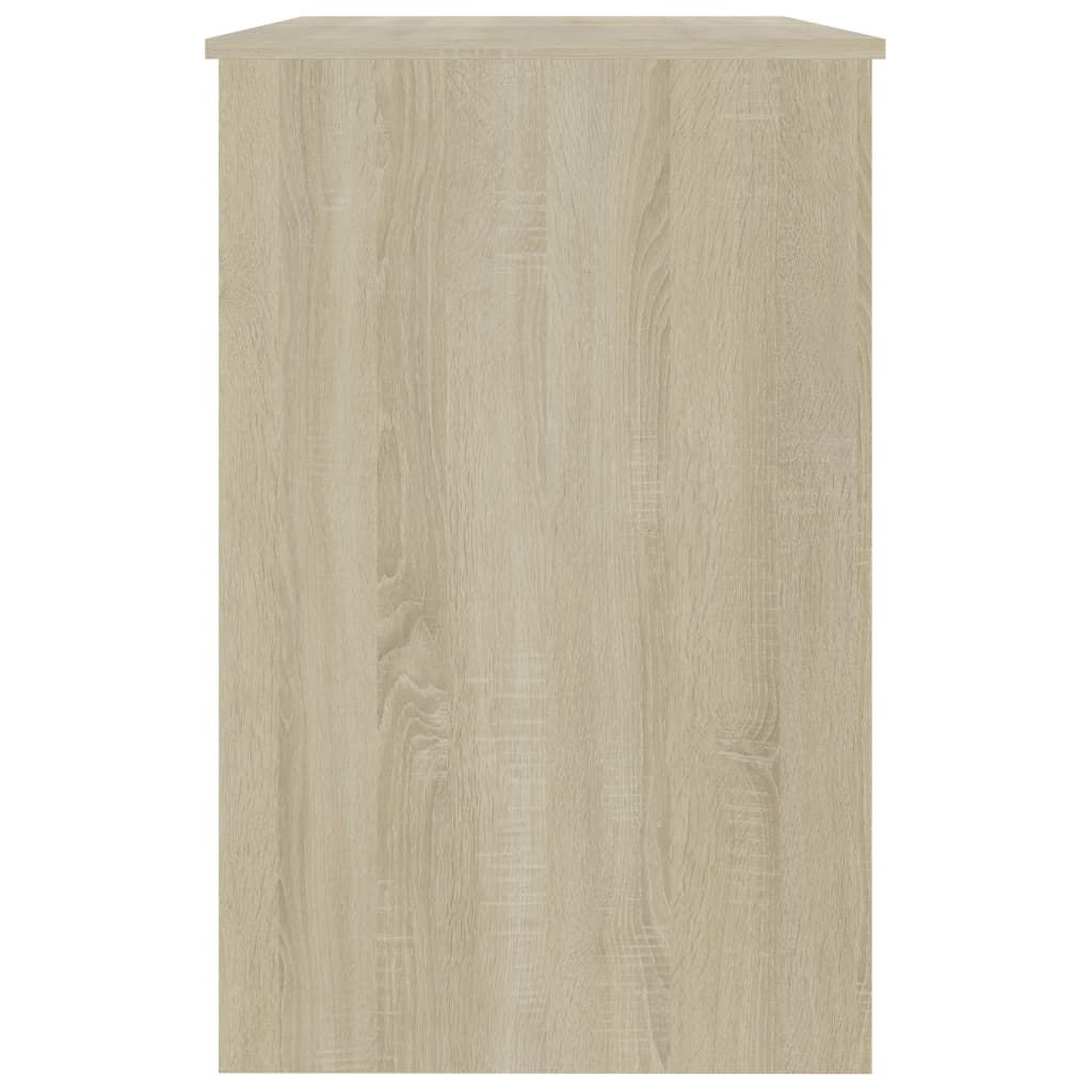 Desk Sonoma Oak 100x50x76 cm Engineered Wood - Bargainia.com - 8719883915012 - 801799