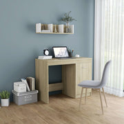 Desk Sonoma Oak 100x50x76 cm Engineered Wood - Bargainia.com - 8719883915012 - 801799