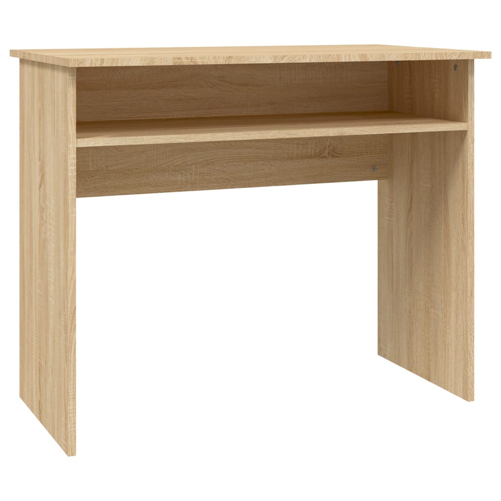 Desk Sonoma Oak 90x50x74 cm Engineered Wood - Bargainia.com - 8719883870229 - 801173