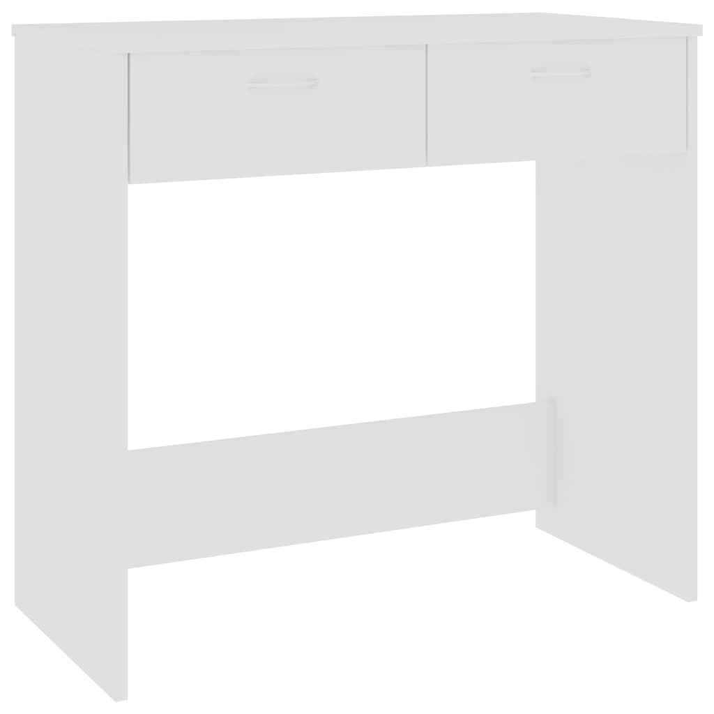 Desk White 80x40x75 cm Engineered Wood - Bargainia.com - 8719883870557 - 801355
