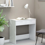 Desk White 80x40x75 cm Engineered Wood - Bargainia.com - 8719883870557 - 801355