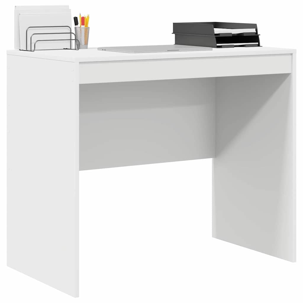 Desk White 90 x 50 x 76 cm Engineered wood - Bargainia.com - 8721158251541 - 869434