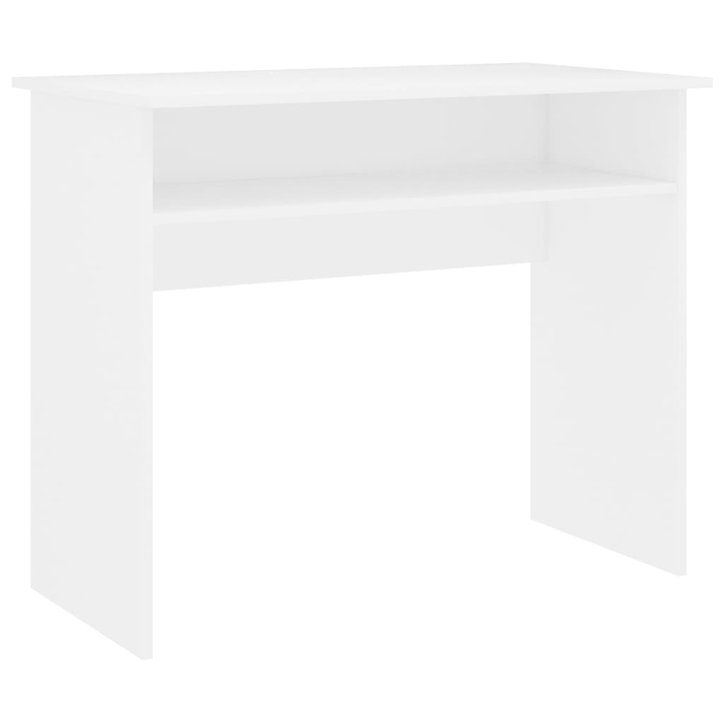 Desk White 90x50x74 cm Engineered Wood - Bargainia.com - 8719883870199 - 801170