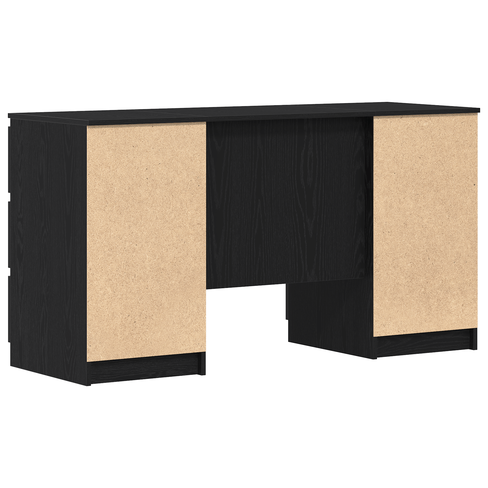Desks 2 pcs Black Oak 140x50x76 cm Engineered Wood - Bargainia.com - 8721158783028 - 3329284