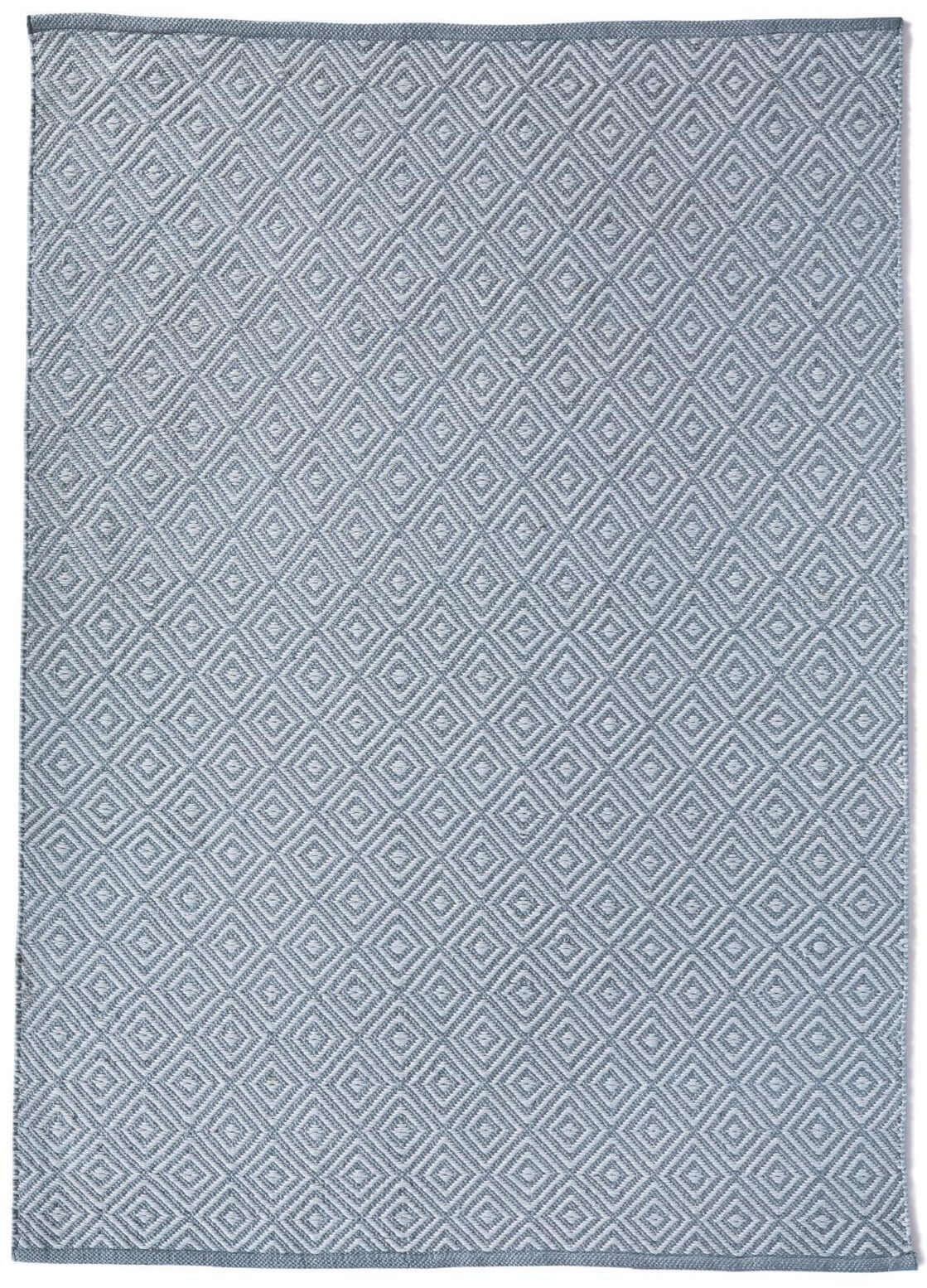 Diamond Denim Blue Hand - woven Rug - Bargainia.com - 5026134561496 - HWDIAR_DENIMB_080X150